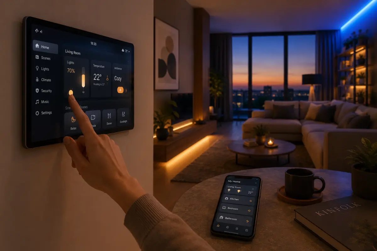Control domótico del hogar desde el móvil